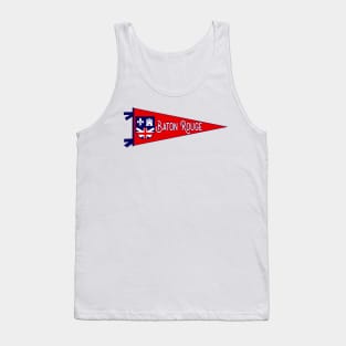 Baton Rouge Flag Pennant Tank Top